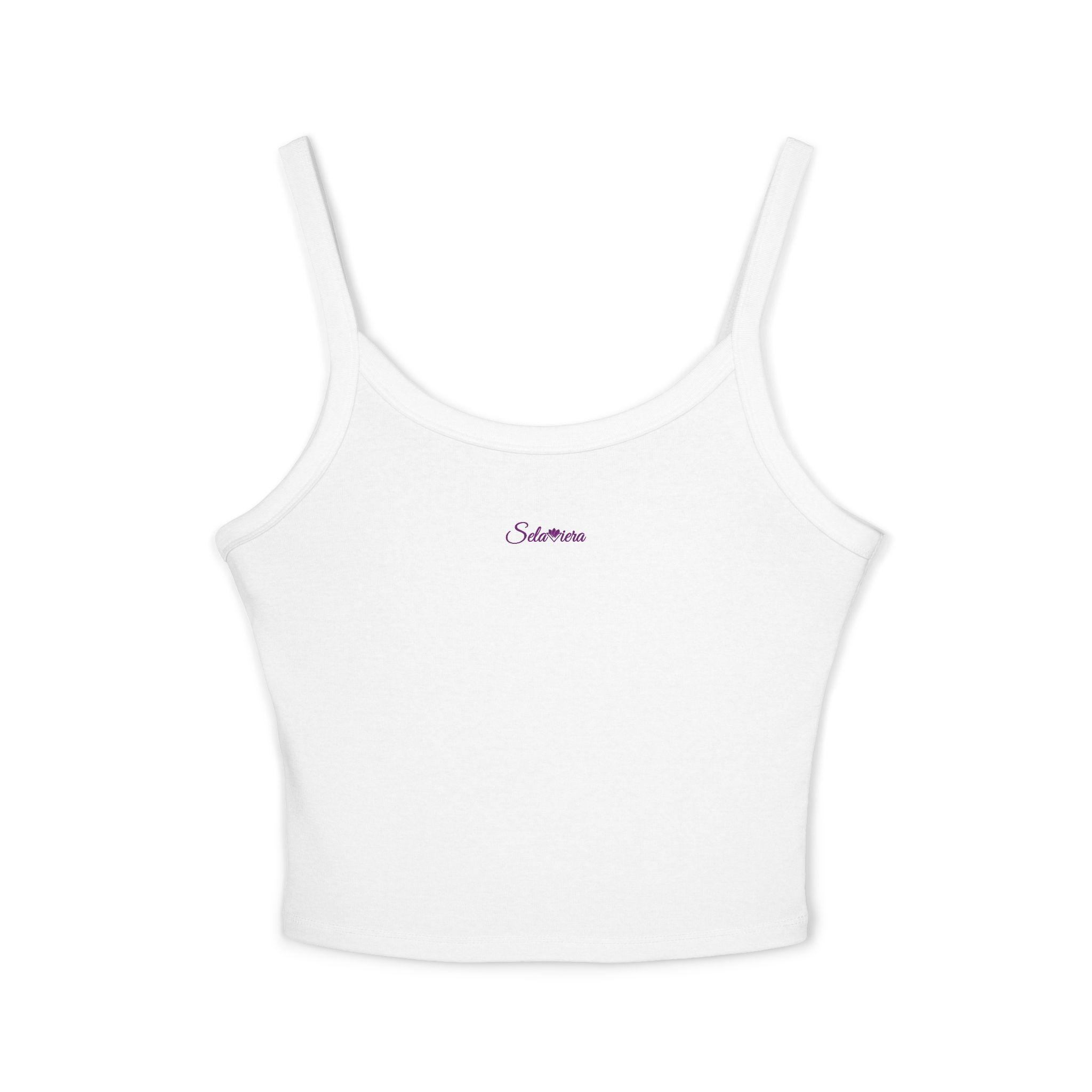 Tank Top | Crop Spaghetti Strap - Women - Image 2