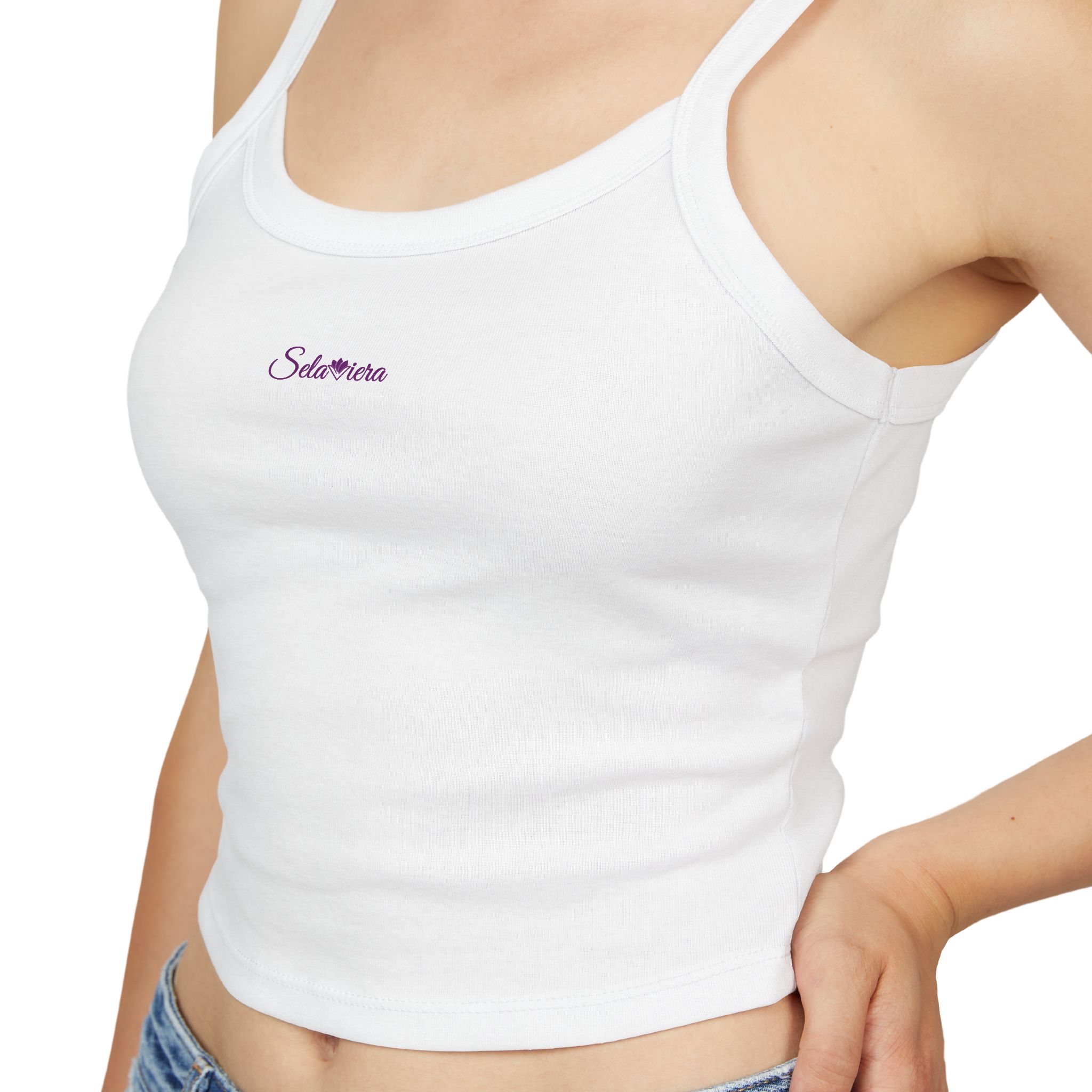 Tank Top | Crop Spaghetti Strap - Women